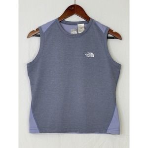 The North Face Tank Tap Women's MEDIUM Sleeveless Purple Polyester Top USA